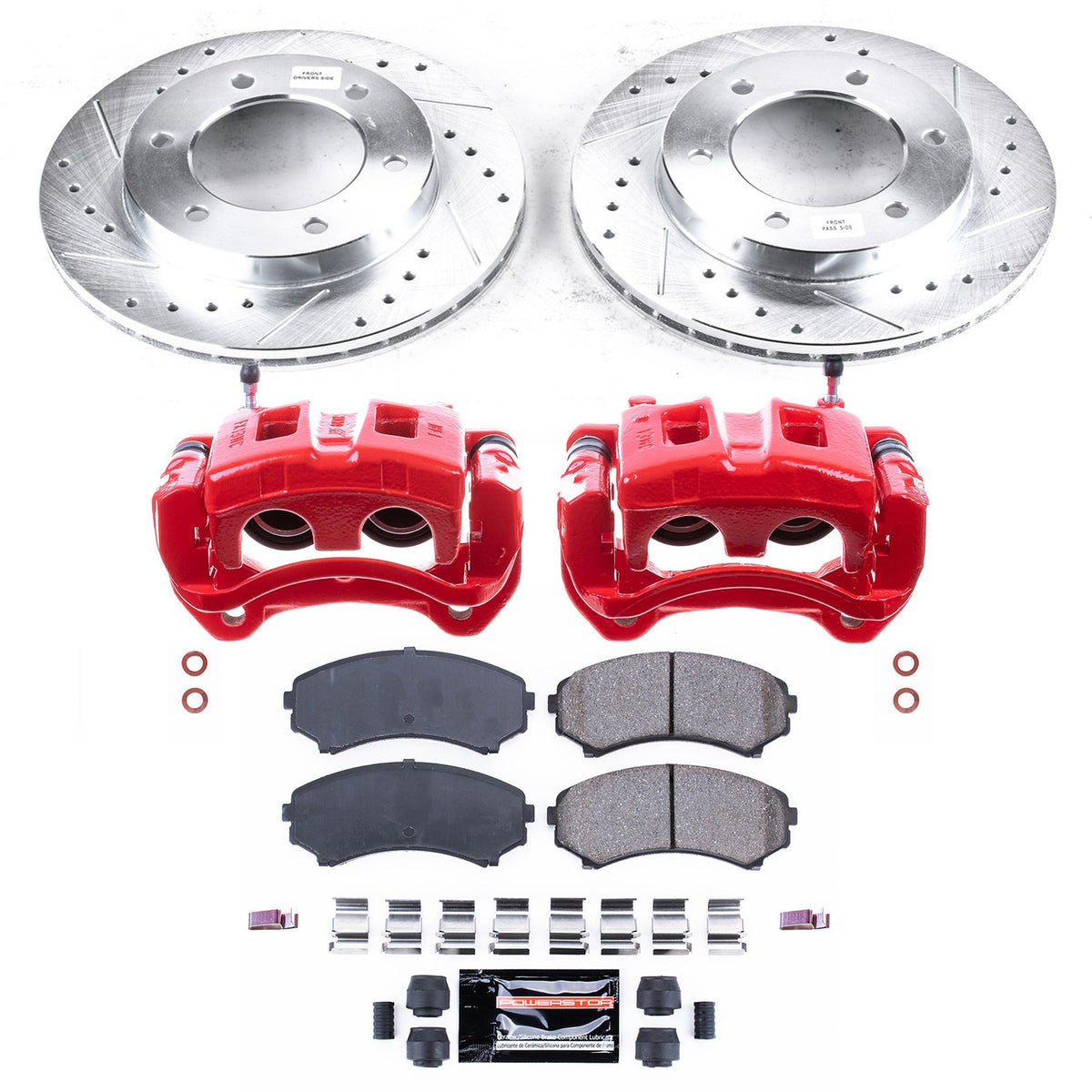 PowerStop Power Stop 2002 Honda Passport Z23 Evolution Kit w/ Calipers - Front KC5259A