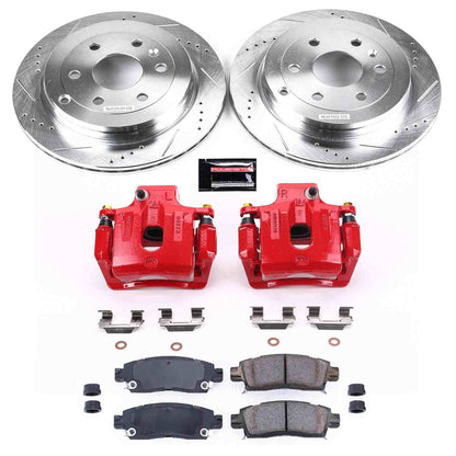 PowerStop Power Stop 08-17 Buick Enclave Z23 Evolution Kit w/ Calipers - Rear KC5262