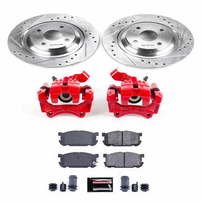 PowerStop Power Stop 01-05 Mazda Miata Z23 Evolution Kit w/ Calipers - Rear KC5267