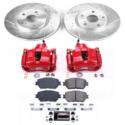 PowerStop Power Stop 2006 Lexus GS300 Z23 Evolution Kit w/ Calipers - Front KC5272
