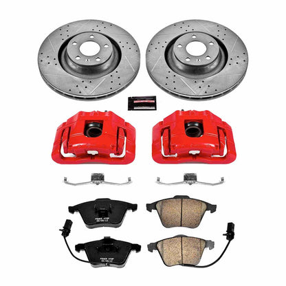 PowerStop Power Stop 05-11 Audi A6 Quattro Z23 Evolution Kit w/ Calipers - Front KC5277