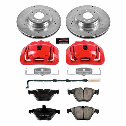 PowerStop Power Stop 2009 BMW 335d Z23 Evolution Kit w/ Calipers - Front KC5281