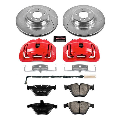 PowerStop Power Stop 2009 BMW 335d Z23 Evolution Kit w/ Calipers - Front KC5281