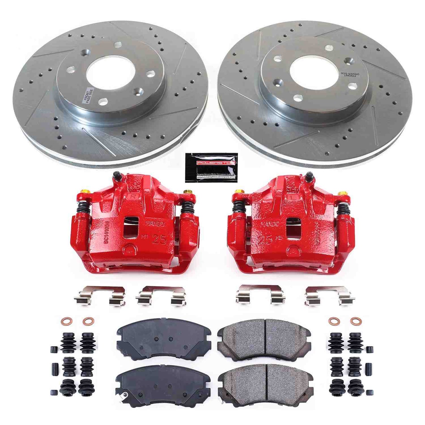 PowerStop Power Stop 02-06 Kia Optima Front Z23 Evolution Kit w/Calipers KC5290A