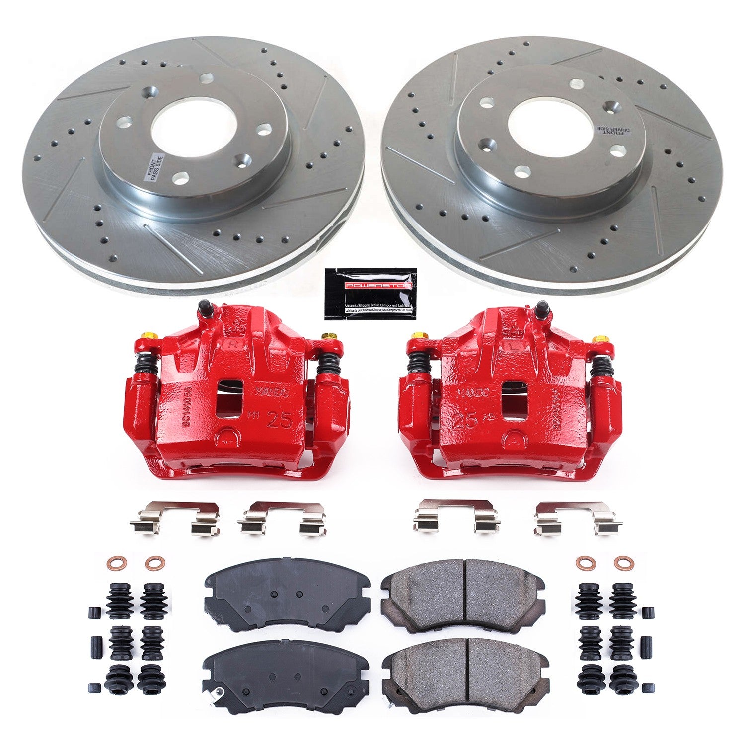 PowerStop Power Stop 02-06 Kia Optima Front Z23 Evolution Kit w/Calipers KC5290A