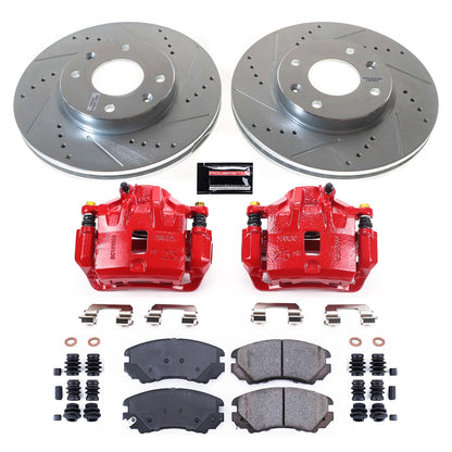 PowerStop Power Stop 02-06 Kia Optima Front Z23 Evolution Kit w/Calipers KC5290A