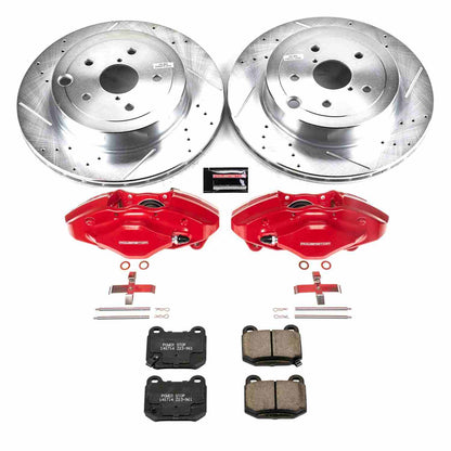 PowerStop Power Stop 08-14 Subaru Impreza Z23 Evolution Kit w/ Calipers - Rear KC5305
