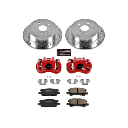 PowerStop Power Stop 04-07 Toyota High Lander Z23 Evolution Kit w/ Calipers - Rear KC5333