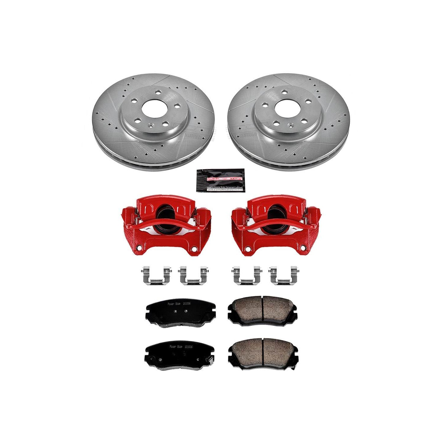 PowerStop Power Stop 10-16 Buick LaCrosse Z23 Evolution Kit w/ Calipers - Front KC5334