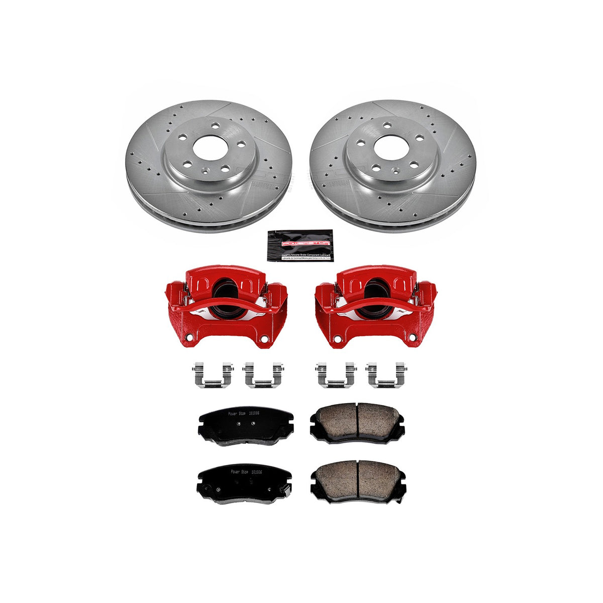 PowerStop Power Stop 10-16 Buick LaCrosse Z23 Evolution Kit w/ Calipers - Front KC5334