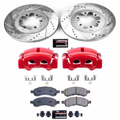 PowerStop Power Stop 09-12 Chevrolet Colorado Z23 Evolution Kit w/ Calipers - Front KC5405