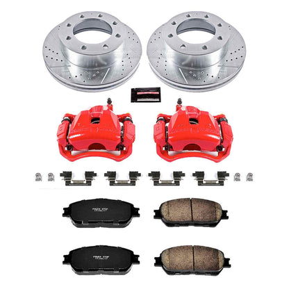 PowerStop Power Stop 05-15 Toyota Tacoma Z23 Evolution Kit w/ Calipers - Front KC5431