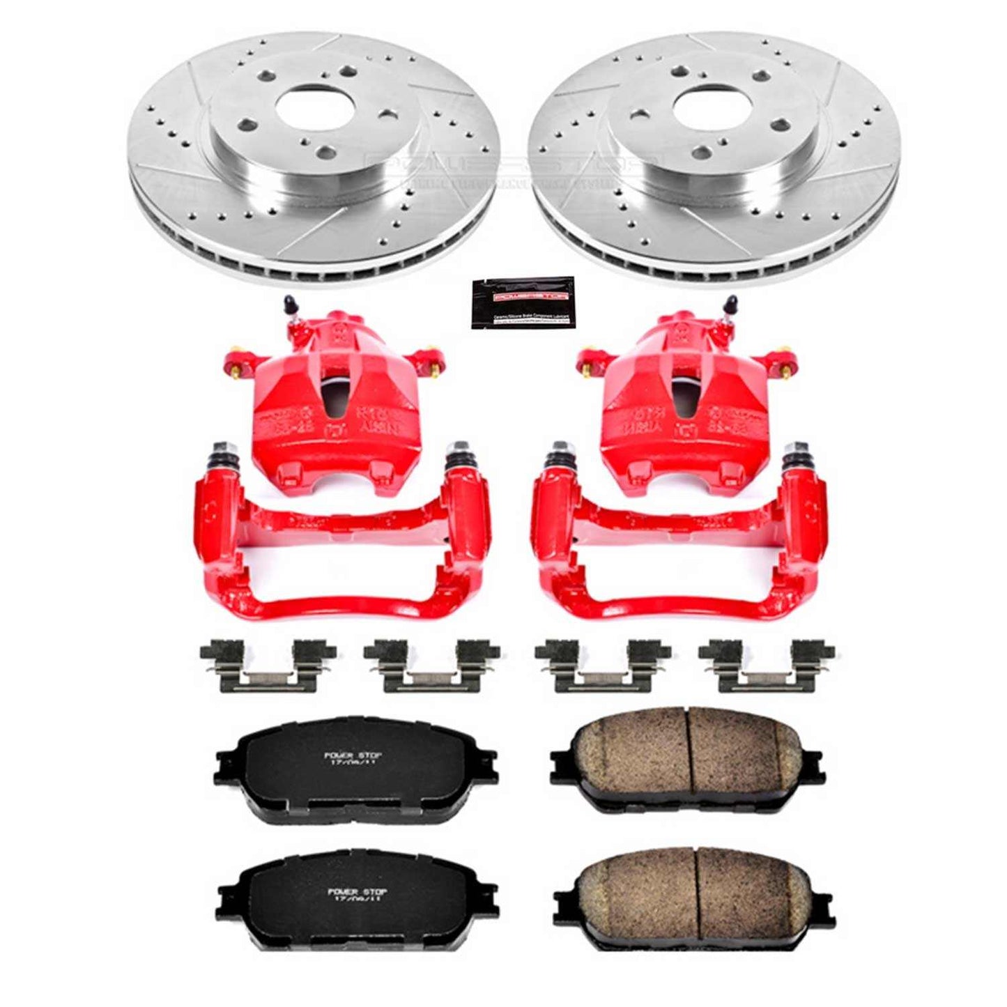 PowerStop Power Stop 05-07 Toyota Avalon Z23 Evolution Kit w/ Calipers - Front KC5438A
