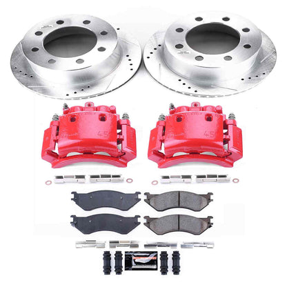 PowerStop Power Stop 01-02 Dodge Ram 2500 Z23 Evolution Kit w/ Calipers - Rear KC5489