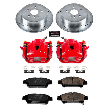 PowerStop Power Stop 04-10 Toyota Sienna Z23 Evolution Kit w/ Calipers - Rear KC5498