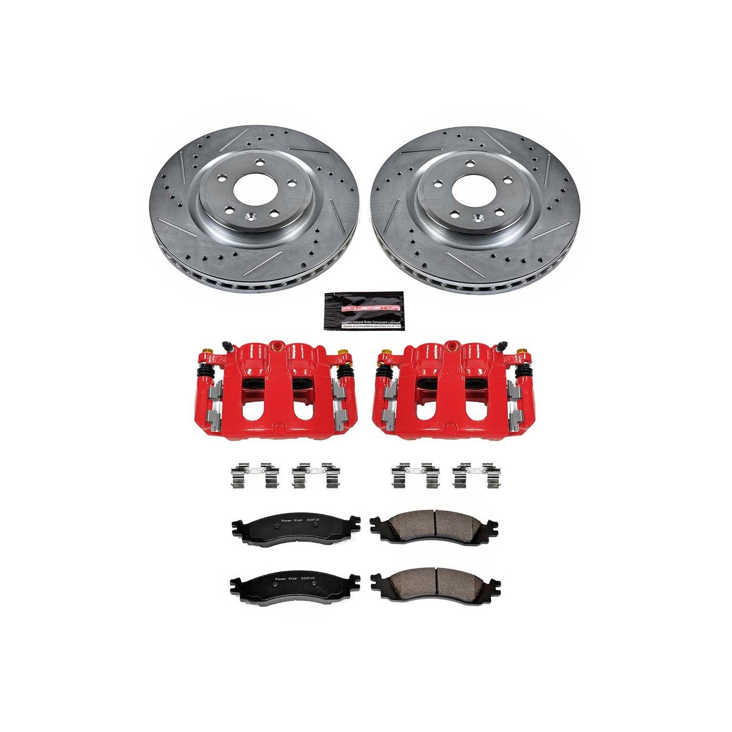 PowerStop Power Stop 2010 Ford Taurus Z23 Evolution Kit w/ Calipers - Front KC5507