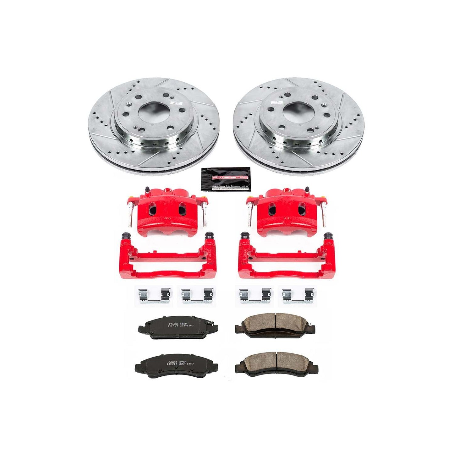 PowerStop Power Stop 08-19 Chevrolet Tahoe Z23 Evolution Kit w/ Calipers - Front KC5519