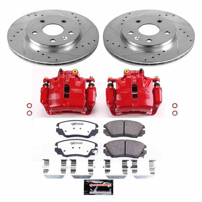 PowerStop Power Stop 11-16 Buick LaCrosse Front Z26 Street Warrior Brake Kit w/Calipers KC5522-26