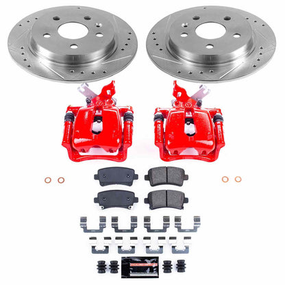 PowerStop Power Stop 12-16 Buick LaCrosse Z23 Evolution Kit w/ Calipers - Rear KC5531