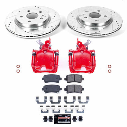 PowerStop Power Stop 12-16 Buick LaCrosse Z23 Evolution Kit w/ Calipers - Rear KC5547