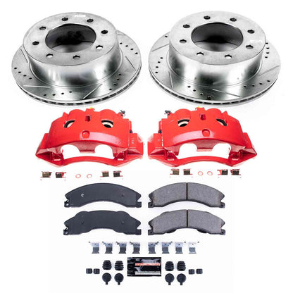 PowerStop Power Stop 11-19 Chevrolet Silverado 3500 HD Z23 Evolution Kit w/ Calipers - Rear KC5562