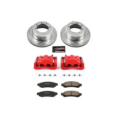 PowerStop Power Stop 10-12 Ford F-350 Super Duty Z23 Evolution Kit w/ Calipers - Rear KC5579