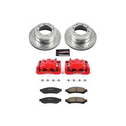 PowerStop Power Stop 10-12 Ford F-350 Super Duty Z23 Evolution Kit w/ Calipers - Rear KC5579