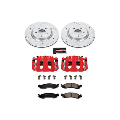 PowerStop Power Stop 11-12 Ford Taurus Z23 Evolution Kit w/ Calipers - Front KC5581