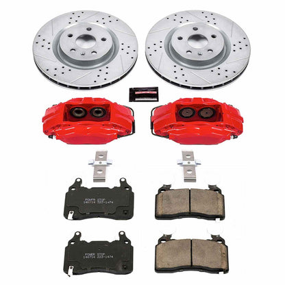 PowerStop Power Stop 10-15 Chevrolet Camaro Z23 Evolution Kit w/ Calipers - Front KC5602
