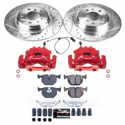 PowerStop Power Stop 1995 BMW 740i Z23 Evolution Kit w/ Calipers - Rear KC5711