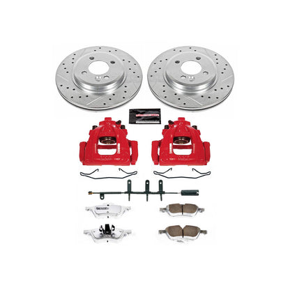 PowerStop Power Stop 02-06 Mini Cooper Front Z26 Street Warrior Brake Kit w/Calipers KC5724-26