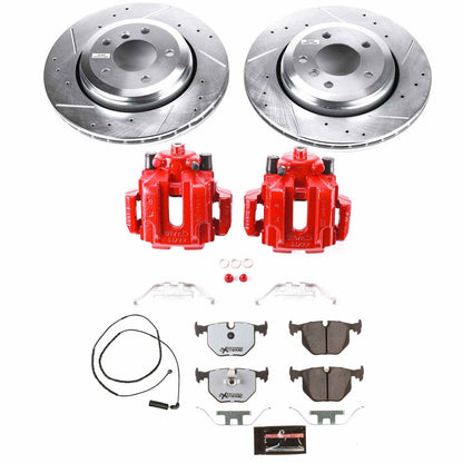PowerStop Power Stop 2006 BMW 330Ci Rear Z26 Street Warrior Brake Kit w/Calipers KC5729-26