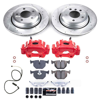 PowerStop Power Stop 04-10 BMW X3 Z23 Evolution Kit w/ Calipers - Rear KC5738