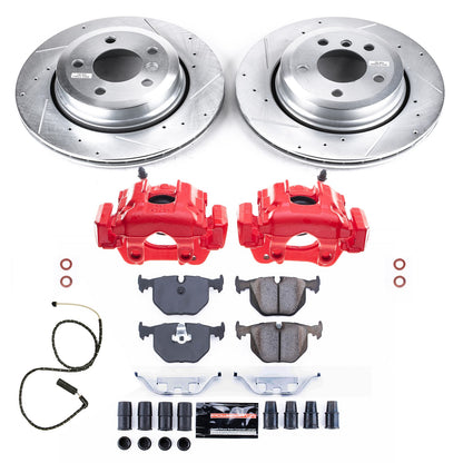 PowerStop Power Stop 04-10 BMW X3 Z23 Evolution Kit w/ Calipers - Rear KC5738