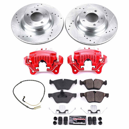 PowerStop Power Stop 2006 BMW 330xi Z23 Evolution Kit w/ Calipers - Front KC5767