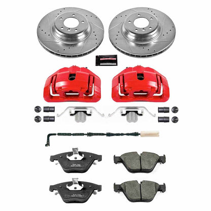 PowerStop Power Stop 2010 BMW 335d Z23 Evolution Kit w/ Calipers - Front KC5776