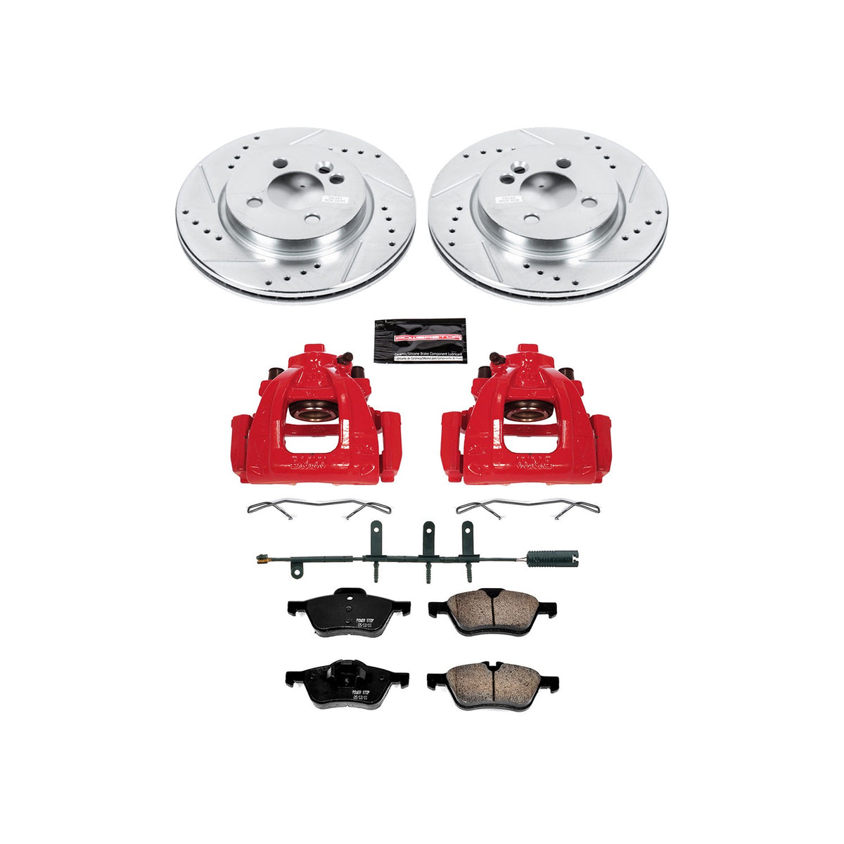 PowerStop Power Stop 07-08 Mini Cooper Z23 Evolution Kit w/ Calipers - Front KC5780