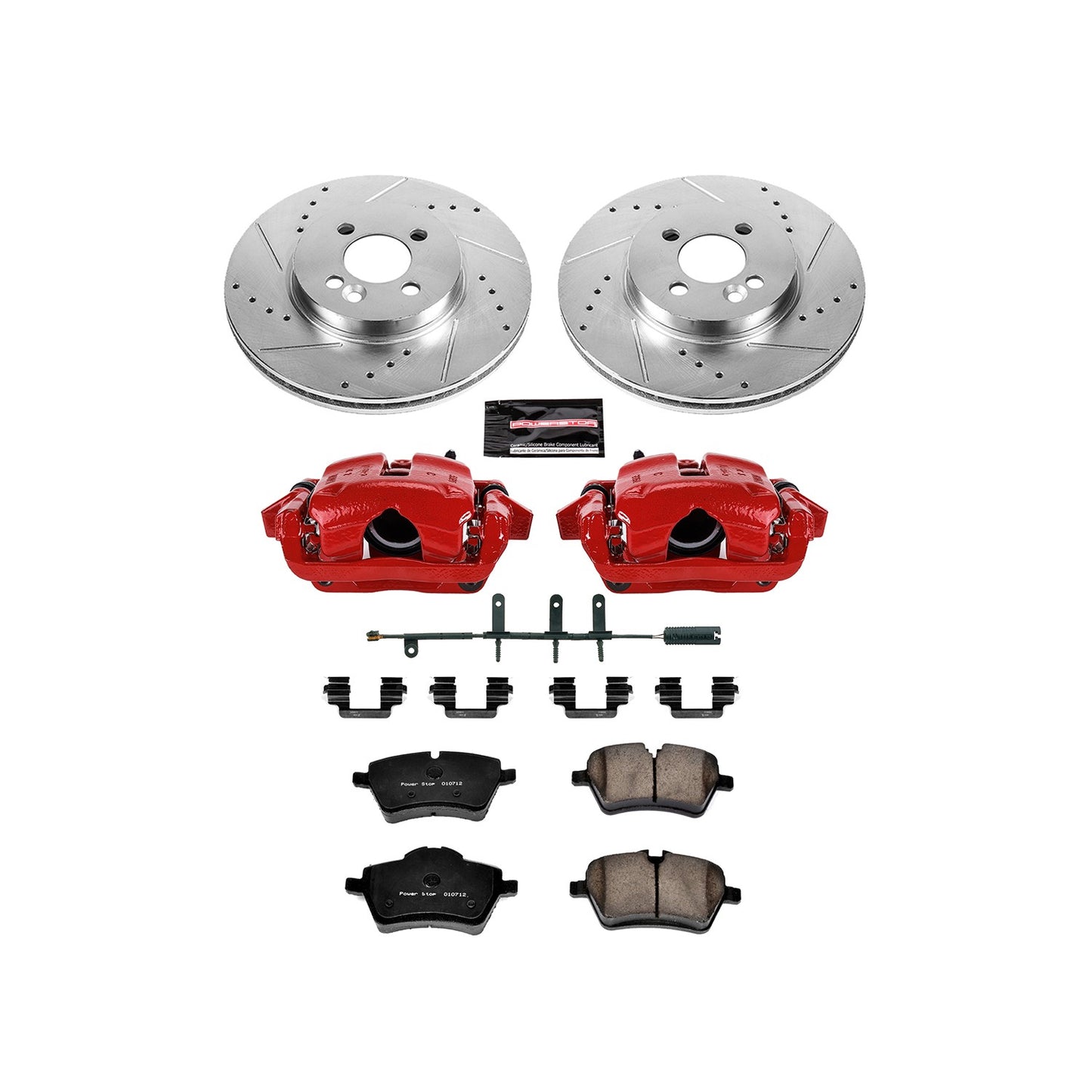 PowerStop Power Stop 2007 Mini Cooper Z23 Evolution Kit w/ Calipers - Front KC5784