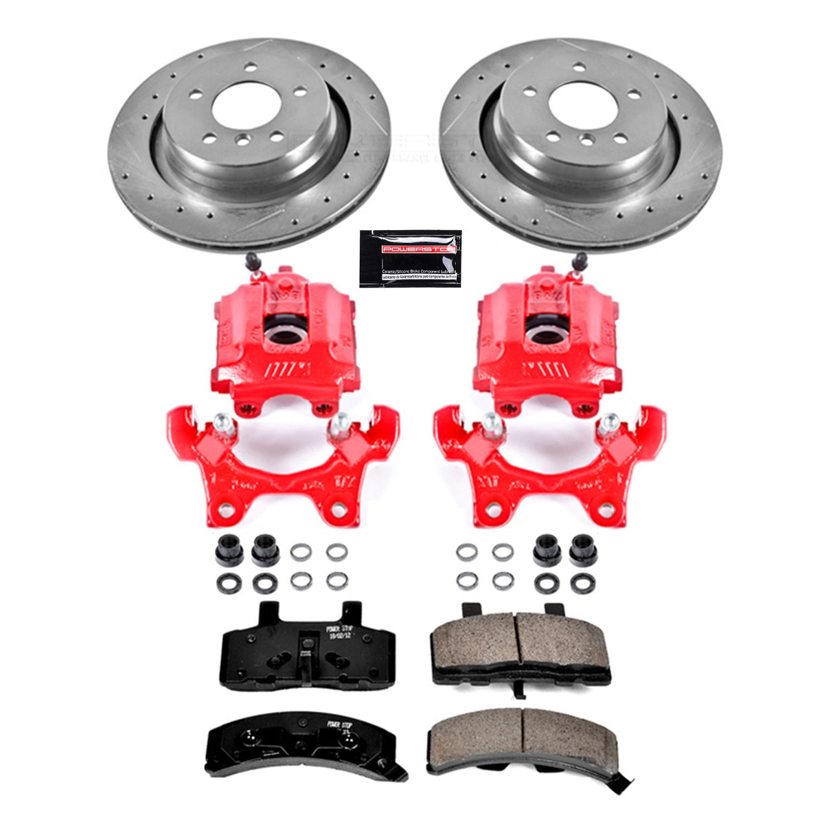 PowerStop Power Stop 95-99 BMW M3 Z23 Evolution Kit w/ Calipers - Rear KC581