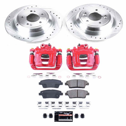 PowerStop Power Stop 17-18 Genesis G80 Z23 Evolution Kit w/ Calipers - Rear KC5848