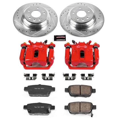 PowerStop Power Stop 09-14 Acura TL Z23 Evolution Kit w/ Calipers - Rear KC5854