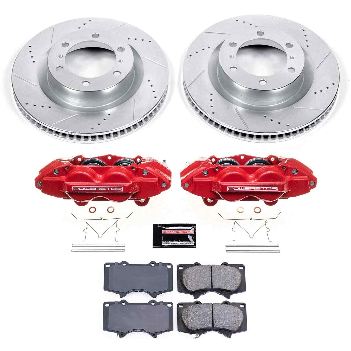PowerStop Power Stop 10-15 Lexus GX460 Z23 Evolution Kit w/ Calipers - Front KC5873