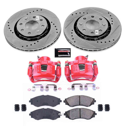 PowerStop Power Stop 04-11 Chevrolet Aveo Z23 Evolution Kit w/ Calipers - Front KC5893