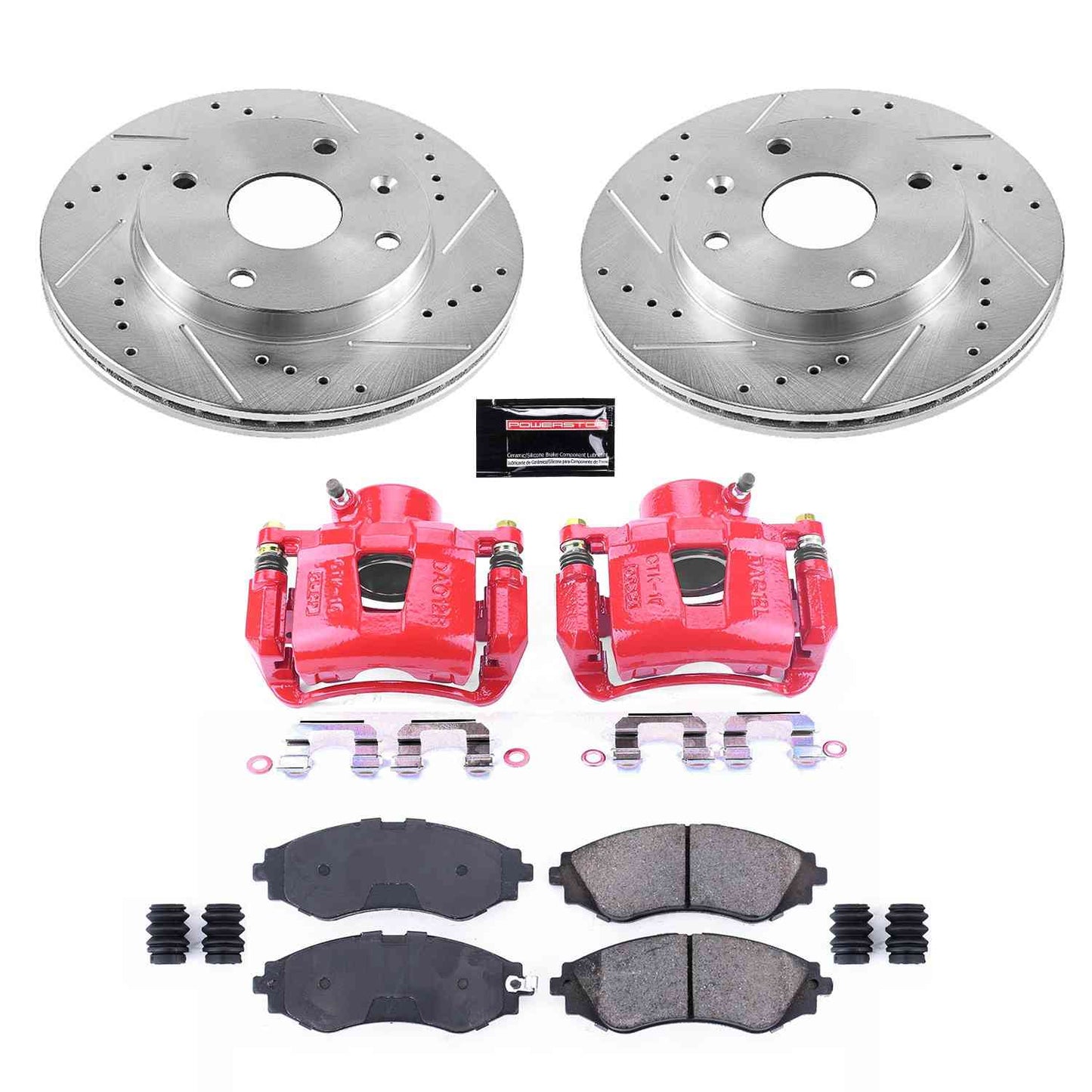 PowerStop Power Stop 04-08 Suzuki Forenza Z23 Evolution Kit w/ Calipers - Front KC5894