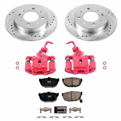 PowerStop Power Stop 04-09 Kia Spectra Z23 Evolution Kit w/ Calipers - Rear KC5905