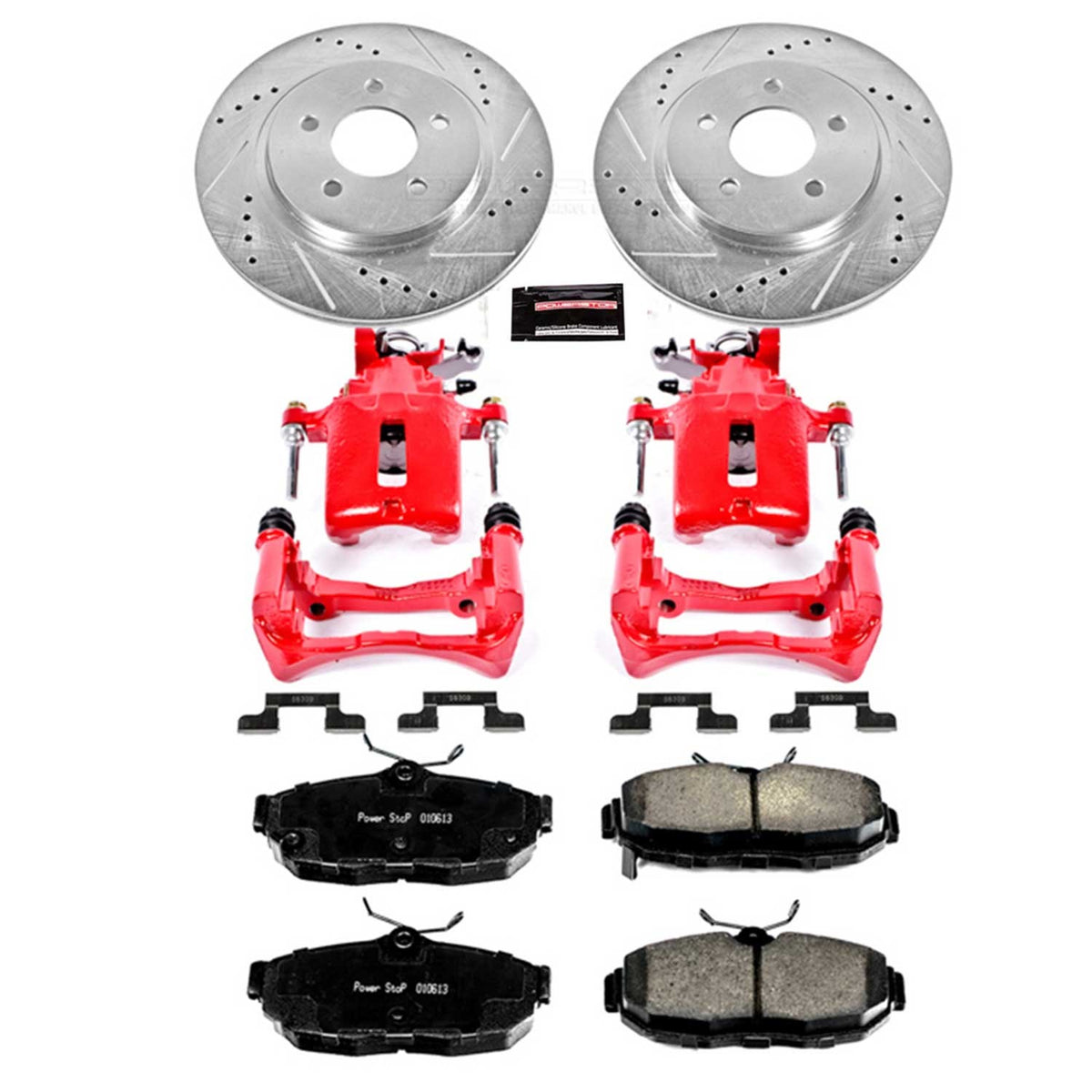 PowerStop Power Stop 2012 Ford Mustang Z23 Evolution Kit w/ Calipers - Rear KC5941