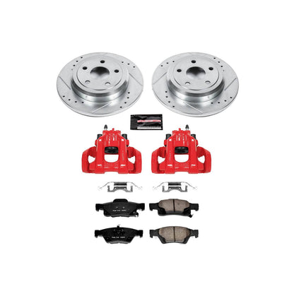 PowerStop Power Stop 11-17 Dodge Durango Z23 Evolution Kit w/ Calipers - Rear KC5950