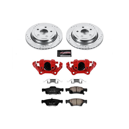 PowerStop Power Stop 11-17 Dodge Durango Z23 Evolution Kit w/ Calipers - Rear KC5953