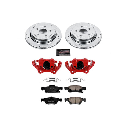 PowerStop Power Stop 11-17 Dodge Durango Z23 Evolution Kit w/ Calipers - Rear KC5953