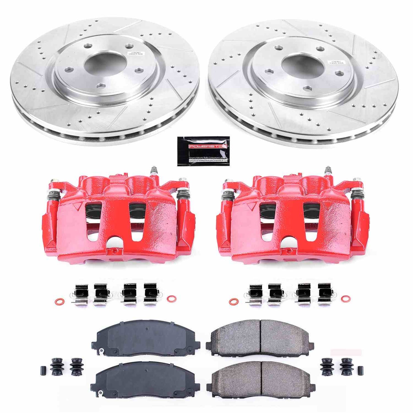 PowerStop Power Stop 2017 Chrysler Pacifica Z23 Evolution Kit w/ Calipers - Front KC5959